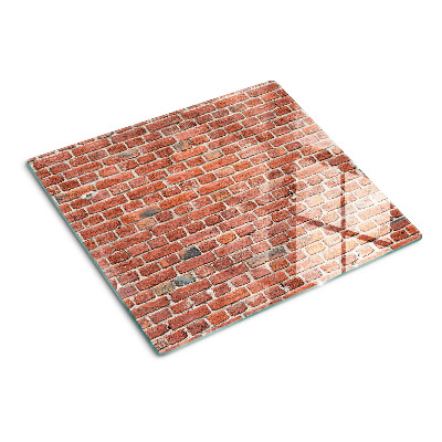 Planche à découper en verre Mur de briques