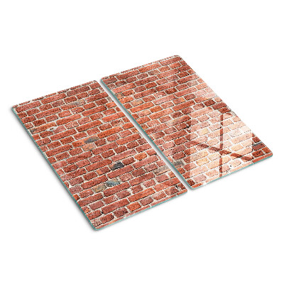 Planche à découper en verre Mur de briques