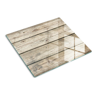 Planche à découper en verre Planche en bois de style rustique