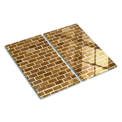 Planche à découper verre Mur de briques