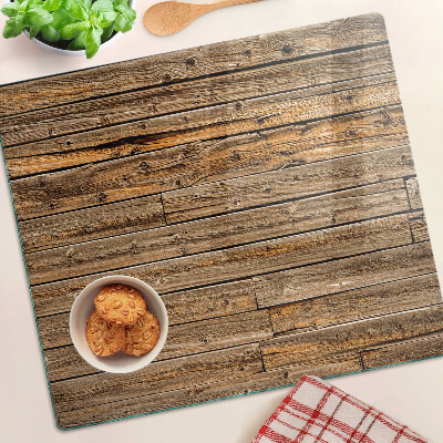 Planche à découper en verre Planche en bois avec fenêtre