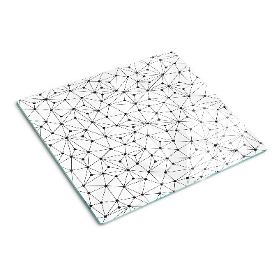 Planche à découper verre Géométrie de la grille
