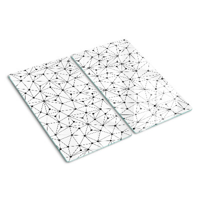 Planche à découper verre Géométrie de la grille