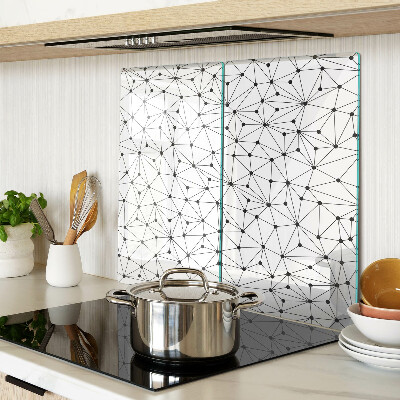 Planche à découper verre Géométrie de la grille