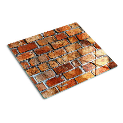 Planche à découper en verre Mur de briques