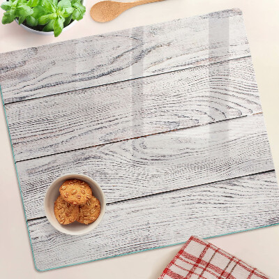 Planche à découper verre Planche en bois de style rustique