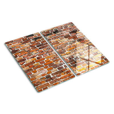 Planche à découper en verre Mur de briques