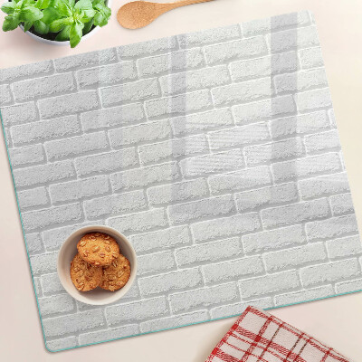 Planche à découper verre Mur de briques