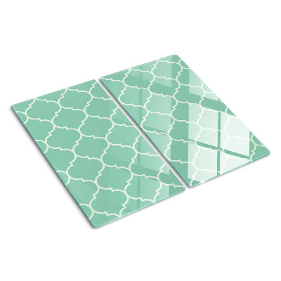 Planche à découper en verre motif marocain