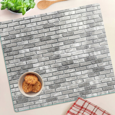 Planche à découper verre Mur de briques