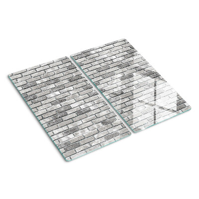 Planche à découper verre Mur de briques