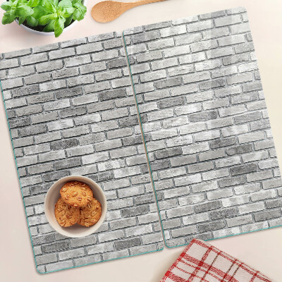 Planche à découper verre Mur de briques
