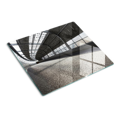 Planche à découper en verre Architecture et géométrie modernes