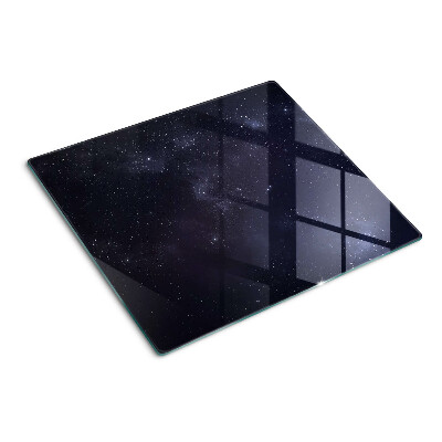 Planche à découper en verre Univers cosmique avec des étoiles