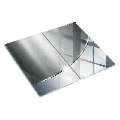 Planche à découper en verre Brillance métallique avec reflets