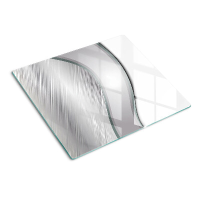 Planche à découper en verre Motif ondulé abstrait