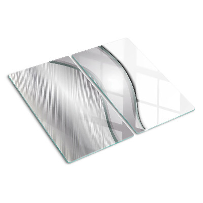 Planche à découper en verre Motif ondulé abstrait
