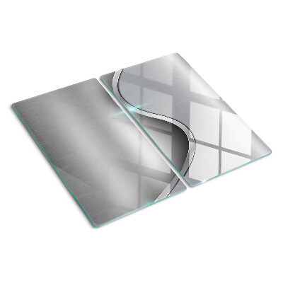 Planche à découper en verre Design moderne avec une vague