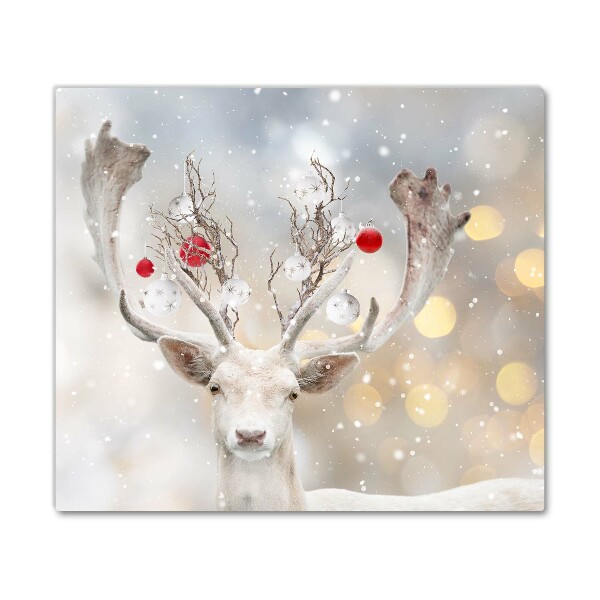 renne-blanc-boules-de-noel