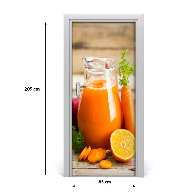 Autocollant de porte Jus de fruit