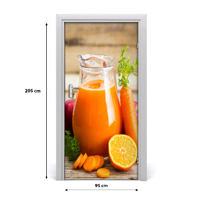 Autocollant de porte Jus de fruit