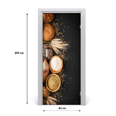 Autocollant de porte Pain