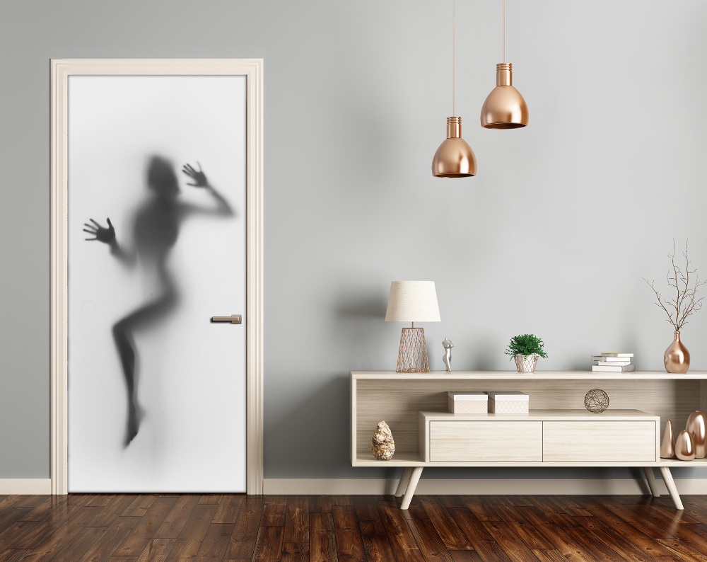 Tulup Autocollant de porte 75x205 cm autocollant - coucher de soleil