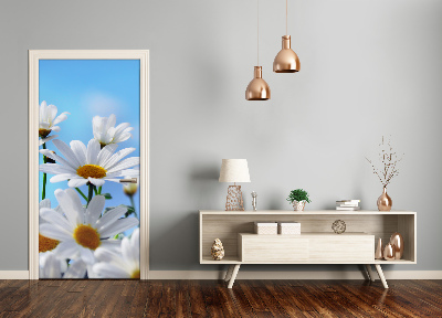 Sticker de porte Marguerites