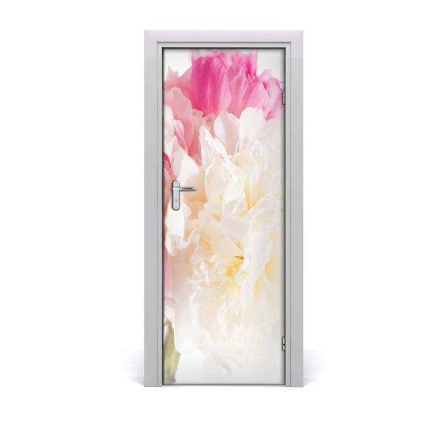 Sticker de porte Pivoine