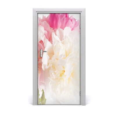 Sticker de porte Pivoine