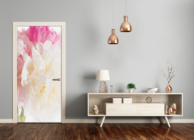Sticker de porte Pivoine