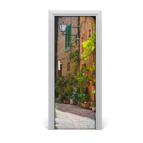 Autocollant porte Ancienne rue