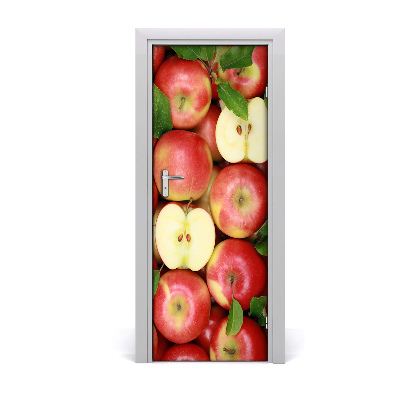 Autocollant de porte Pommes