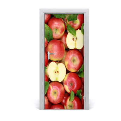 Autocollant de porte Pommes
