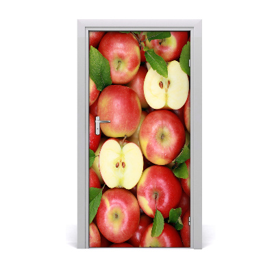 Autocollant de porte Pommes