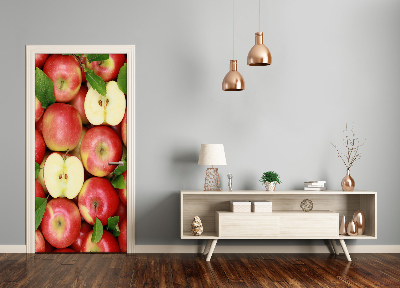 Autocollant de porte Pommes