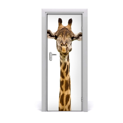 Sticker porte Girafe