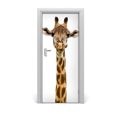 Sticker porte Girafe