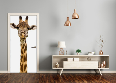 Sticker porte Girafe