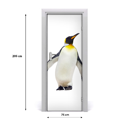 Sticker porte Manchot