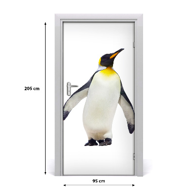 Sticker porte Manchot