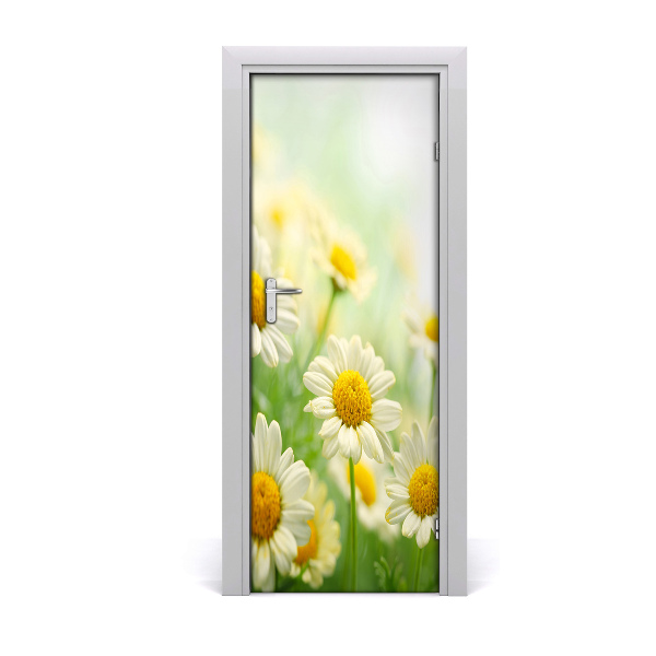 Sticker de porte Marguerites