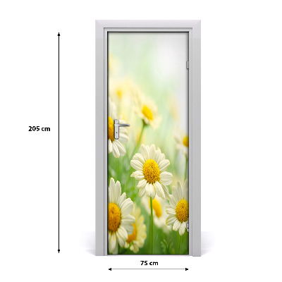 Sticker de porte Marguerites