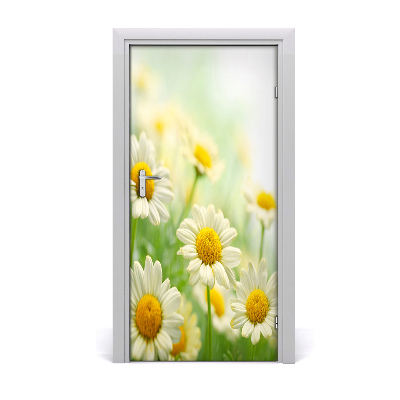 Sticker de porte Marguerites