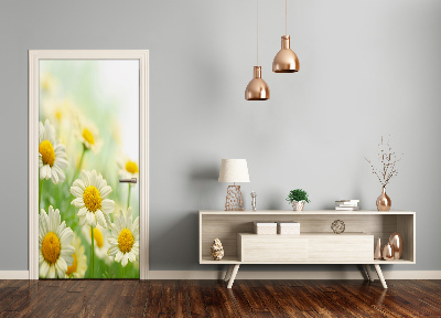 Sticker de porte Marguerites
