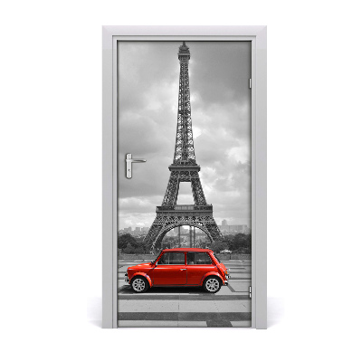 Stickers porte interieur Voiture tour eiffel