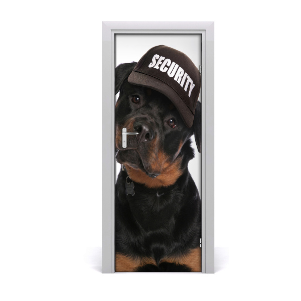 Sticker porte Rottweiler