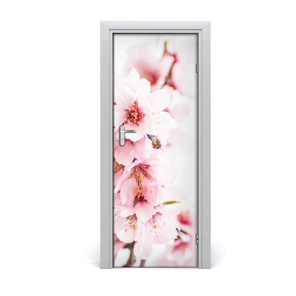Sticker de porte Fleurs aux amandes