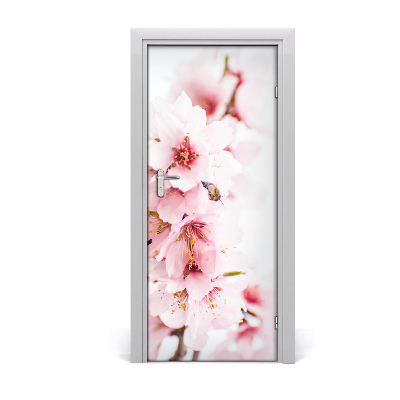 Sticker de porte Fleurs aux amandes