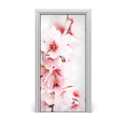 Sticker de porte Fleurs aux amandes